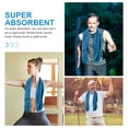 thumbnail image 4 of AURARMLET 2Pcs Pet Ice Towel Cooling Wrap Assorted Color for Dog Summer Outdoor Activities, 4 of 4