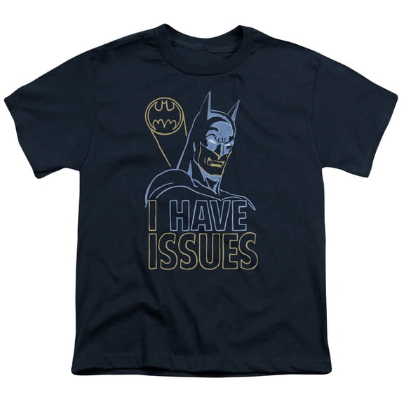 DC Comics Men's  Issues T-shirt Navy