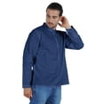thumbnail image 3 of Atasi Indian Mens Short Kurta Henley Shirt Long Sleeve Mandarin Collar Shirt, 3 of 7