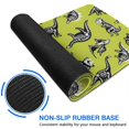 thumbnail image 6 of Long Mouse Pads for Desk,Green Dinosaurs Skeletons Pattern Desk Mats on Top Of Desks, Desk Mouse Pad Extra Large with 3mm Non-Slip Base and Stitched Edge for Gaming,Office,Work,Home 31.5"x11.8", 6 of 6