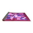 thumbnail image 2 of Ahgly Company Indoor Rectangle Abstract Purple Contemporary Area Rugs, 8' x 12', 2 of 4