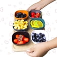thumbnail image 4 of Platos de salsa de soja con pajita de trigo, 6 piezas cuencos pequeños para postre, tazón irrompible para salsas, mini cuencos de preparación, juego de cuencos, 4 of 4