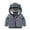 Stripe Black, variant on Godderr Newborn Baby Hooded Jacket Coat with Ears for Todder Boys Girls Fleece winter Coat Zip Thickened Classic Warm Outerwear for 6M-5Y