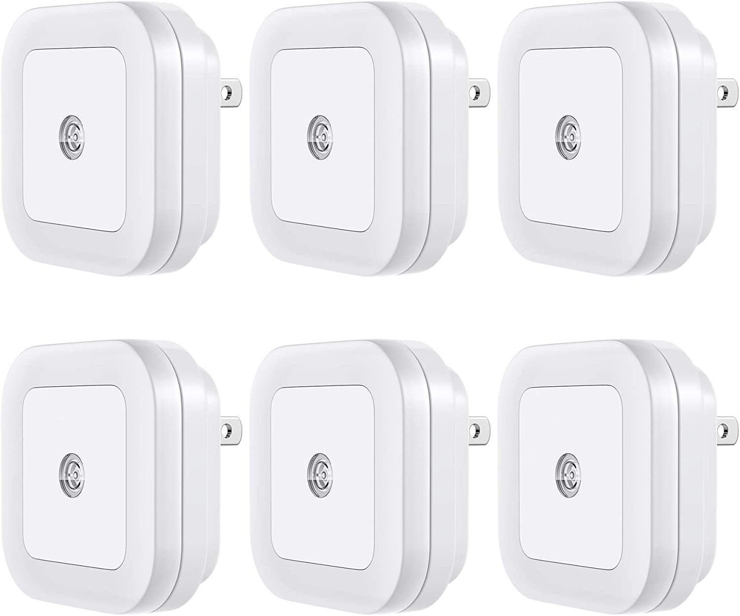 Dusk To Dawn Wall Outlet LED Night Cool White Plug-in - Walmart.com