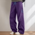 thumbnail image 5 of Bcfgryg Fall Casual Pants Men's Casual Pants Functional Rushing Pants Couple Outdoor Pants Men’s Casual Pants Purple XL, 5 of 5