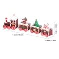thumbnail image 2 of Minkissy Locomotive Decoration Assorted Color Wood Festive Atmosphere Enhancer for Children Friends 1Pack, 2 of 6