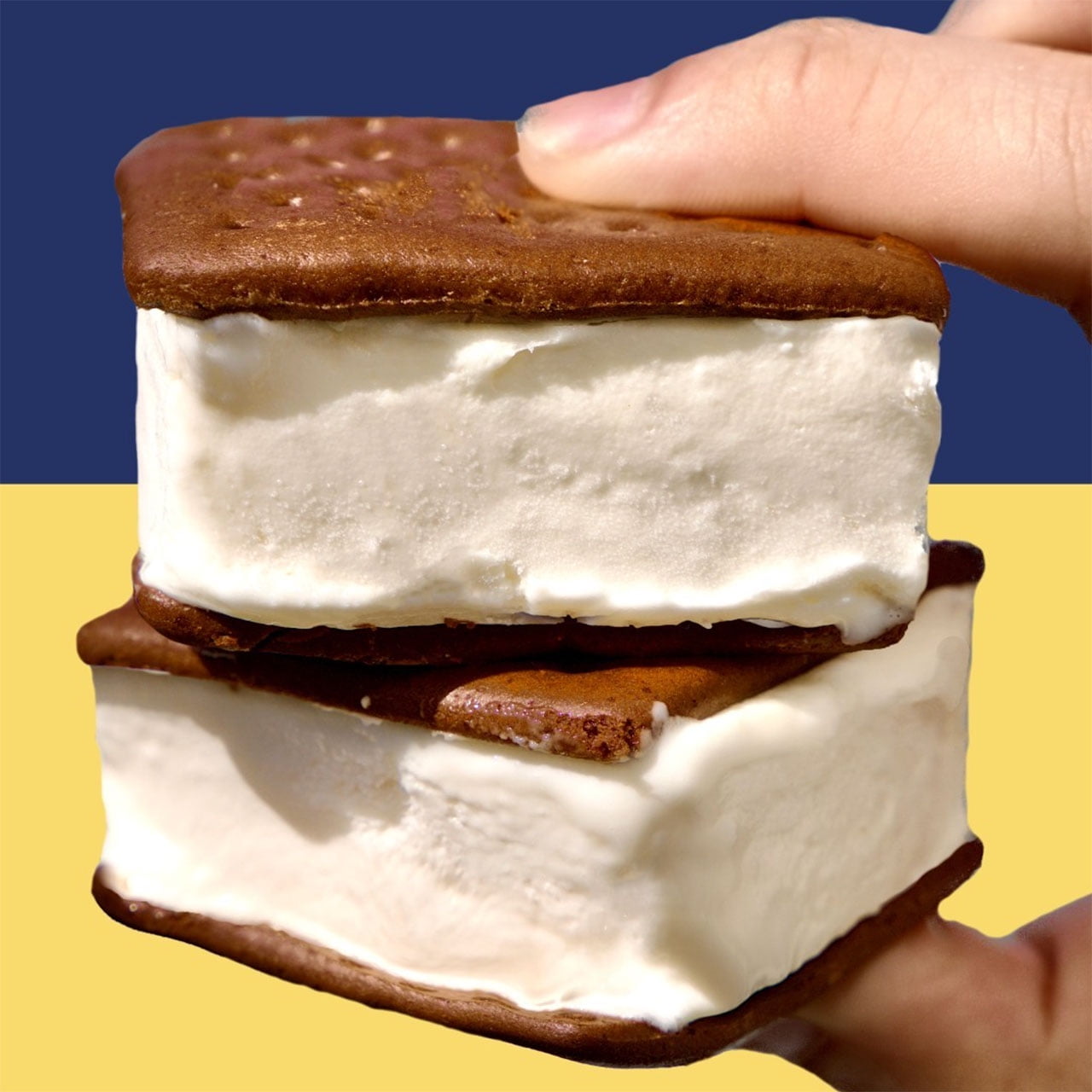 Fatboy Premium Vanilla Jr. Ice Cream Sandwiches, 2.75 fl oz, 9 Count (Frozen)