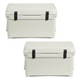 thumbnail image 2 of Engel 35 High Performance Durable Roto Molded Airtight White Ice Cooler (2 Pack), 2 of 2