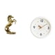 thumbnail image 1 of Figura De Caballo De Pie Hecha A Mano, Decoración De Mesa Con Diseño Moderno De Reloj De Pared, Artesanía Ligera Para Hoteles, Estanterías, Chimeneas, Hogar, Oficina, Estudio, Decoración, 1 of 8