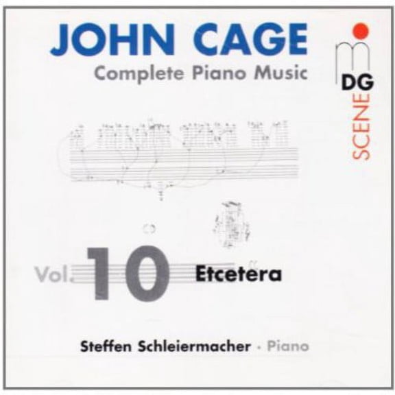 Steffen Schleiermacher - Complete Piano Music 10: Etcetera - Music & Performance - CD