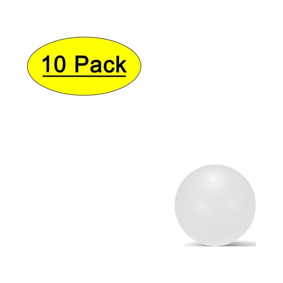 1/2-inch PP Solid Plastic Balls Precision Bearing Ball 10 Pack