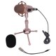 thumbnail image 1 of Micrófono condensador omnidireccional sensible micrófono con cable estable de bajo ruido de 360 ° para Win 7 para Win 8 para Win10 para OS X, 1 of 5