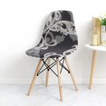 thumbnail image 1 of Funda de asiento estampada de colores sólidos para SILLA, cubierta sin brazos para banquete, hogar, Hotel, 1 pieza, 1 of 4