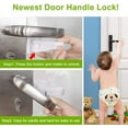 Door Lever Child Lock, Baby Proofing Door Locks Deter Kids Pets from