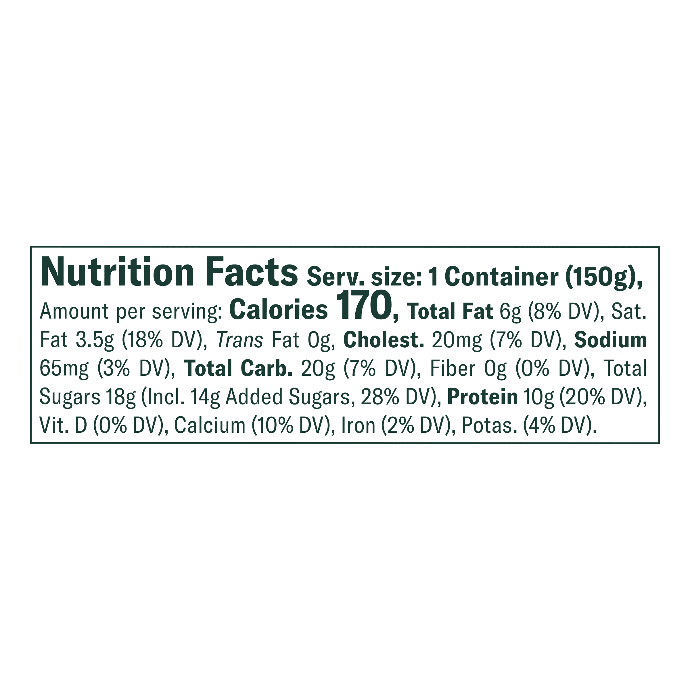 Chobani Creations Blueberry Lemon Muffin 5.3oz