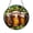Stained Glass 5.9 Inch, variant on Decorative Beer Mug Stained Glass Suncatcher Window Hanging, Foamy Beer Glass and Hop Leaves Glass Panel Art, Rustic Bar Kitchen Window Decor, Beverage Theme Sun Catcher Ornament for Home