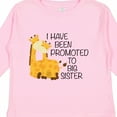 thumbnail image 4 of Inktastic I Have Been Promoted to Big Sister Girls Long Sleeve Toddler T-Shirt, 4 of 5