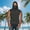 Dark Gray, variant on Unisex Sun Protective Hoodie with Face Mask, UPF Sleeveless Top for Men and Women, Ice Silk Outdoor Shirt for Fishing Hiking Running