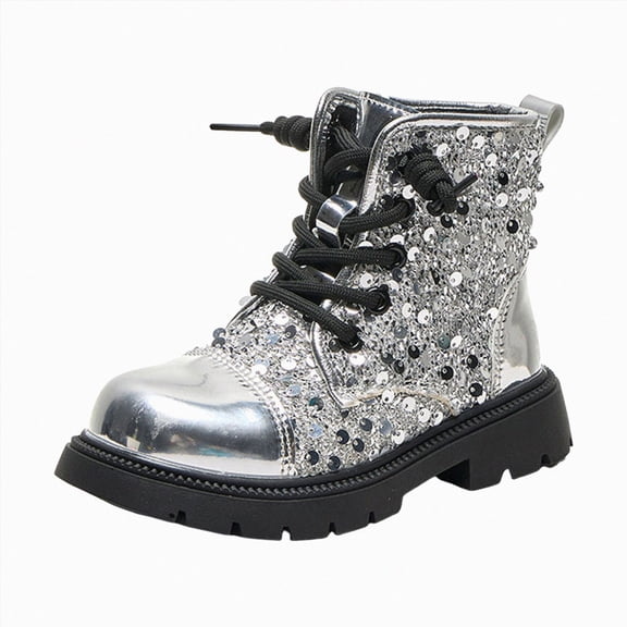 Girl's Short Boots Fall Winter Children's Casual Shoes for Fall Daily Wear