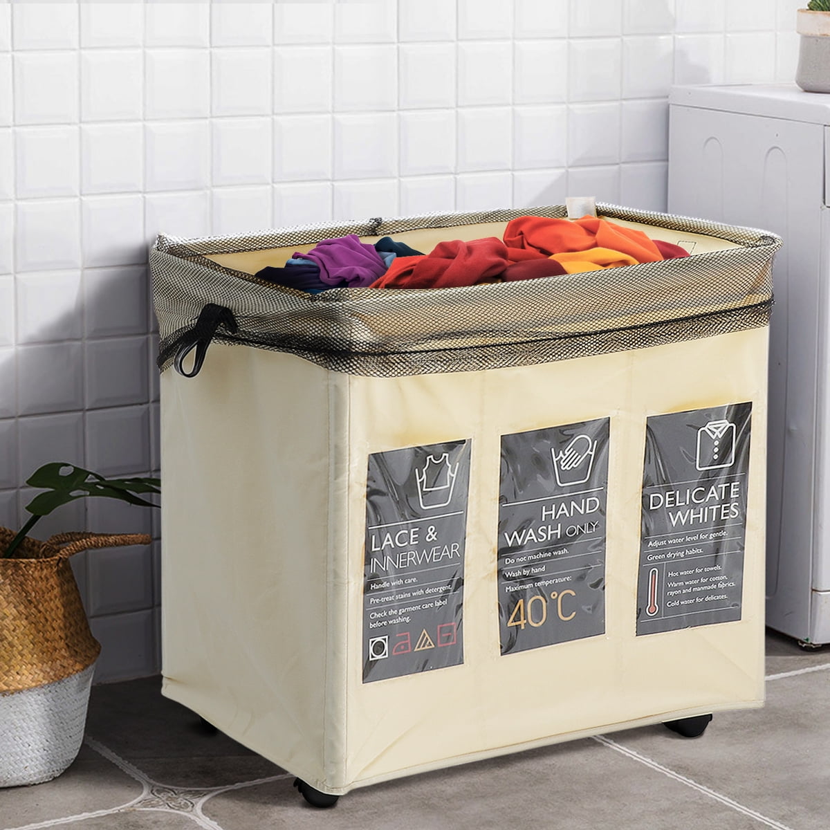 Dallas Cowboys Foldable Laundry Basket Mesh Hamper Dirty Clothes Bag Storage Bin 