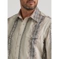 thumbnail image 3 of Wrangler Men's Checotah Western Tan Snap Shirt 112344418, 3 of 4