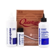 Option : Ultra Firm , Quantum Ultra Firm Perm (Gold) , Hair Scalp Head - Pack of 1 w/ SLEEKSHOP Teasing Comb