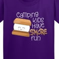 thumbnail image 4 of Inktastic Camping Kids Have More Fun Youth T-Shirt, 4 of 5