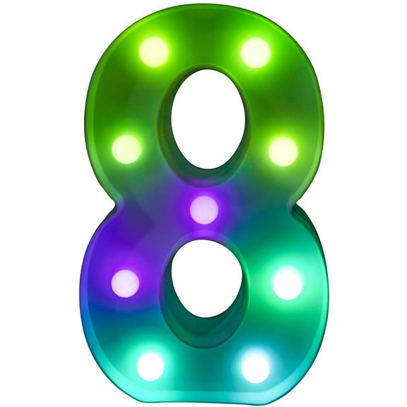 LINLIN LED Letter Lights, Alphabet Marquee Letters Sign LED Marquee Number Lights Sign for Night Light