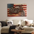 thumbnail image 4 of Empire Art Direct Motorcycle Wall Sculpture Mixed Media Iron Hand Painted Dimensional Wall Art, 4 of 8