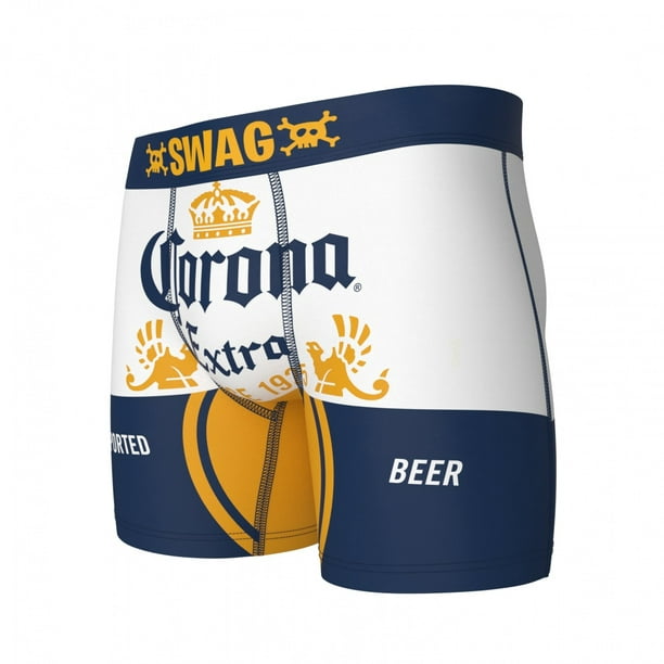 Corona Extra Label Swag Boxer Briefs-Medium (32-34) 