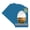 Blue, variant on Navy Blue Picture Frame Mat for 8x12 Frames - Oval Opening for 6x9 Photos - 1 Mat