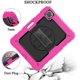 thumbnail image 4 of Timoom Funda de stock para iPad Air 5ª/4ª Generación 10.9'' 2022/2020 con Protector de Pantalla, Soporte para Lápiz [Correa de Mano Giratoria 360] y Soporte, Funda a Prueba de Caídas para iPad Air, 4 of 7