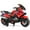 Red, variant on Gymax 12V Electric Kids Ride On Motorcycle w/ Training Wheels White