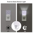 thumbnail image 3 of Goofa Purple Butterfly Night Light, Plug-in, Dusk to Dawn Sensor, Warm White, Ambient Lighting, Ideal Kids Adults Nightlight-US, 3 of 9