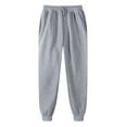 thumbnail image 2 of Ecqkame Sweatpants For MenMen's Pants Pants Sweatpants Hip-hop Pants Legging Padded Casual Pants Gray XXL, 2 of 3
