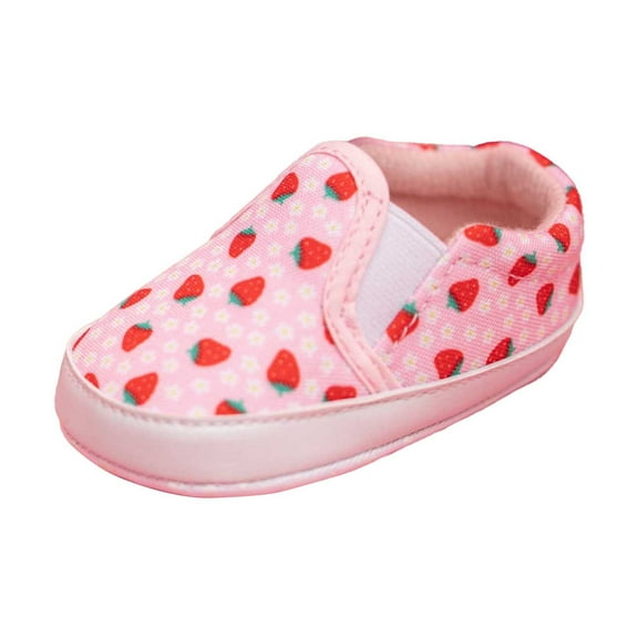 WAYUTE Toddler Girl Shoes Baby Sneakers Cartoon Printed for Walking and Rubber Sole Lightweight Canvas Shoes Casual Outdoor