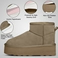 thumbnail image 3 of Platform Mini Boot For Women Soft Lined Short Ankle Boot Sneakers Snow Platform Anti-Slip Boot, 3 of 6