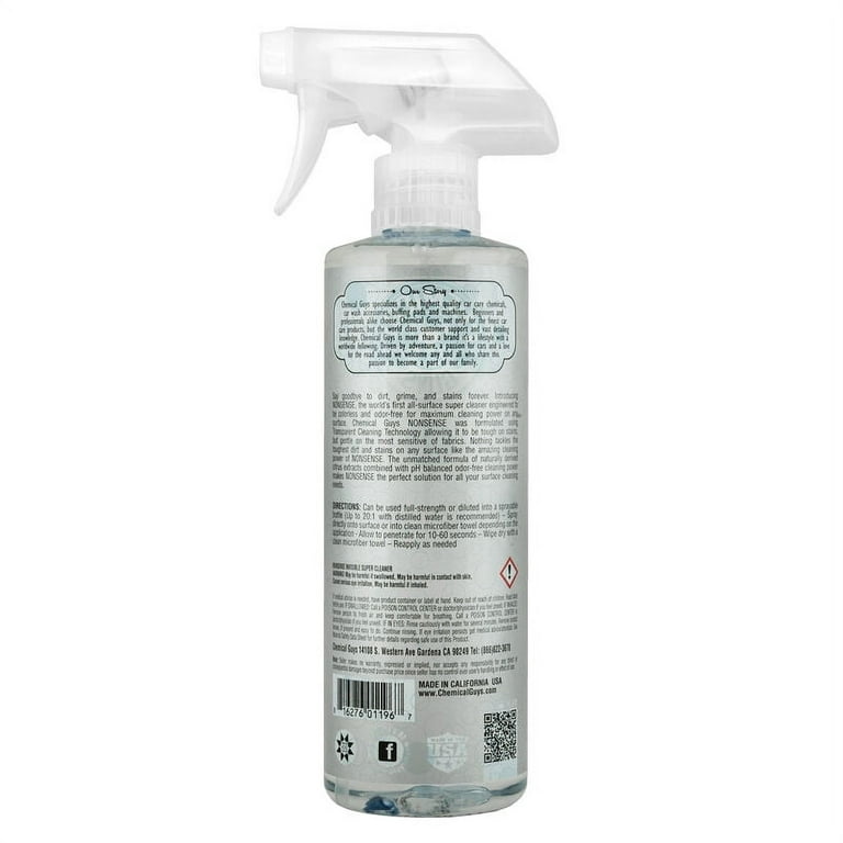 Chemical Guys SPI99316 Nonsense Colorless and Odorless All Surface Cleaner  (473.2 ml)