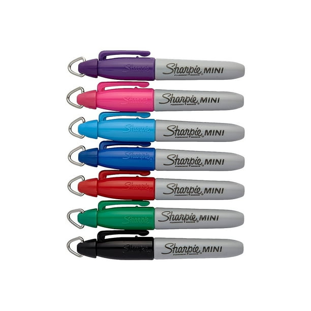 Sharpie Mini Permanent Markers Fine Point Assorted Bulk (35111) 100405