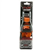 Erickson 31350 Ratcheting Tie Down with Web Clamp - 1in. x 15ft. - Orange