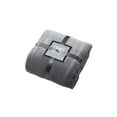 thumbnail image 2 of Grey Embossed Twin Blanket 60X80 100% Polyester, 2 of 5