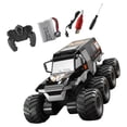 thumbnail image 1 of Coche de Control remoto, coche eléctrico RC, montaña, ATV, juguetes, regalos navideños, rotación de 360  degree, vehículos RC terrestres y acuáticos Negro, 1 of 8