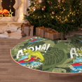 thumbnail image 5 of Sikiie Surfing Dinosaur Nativity Christmas Tree Skirt, Jesus Christian Winter Holiday Tree Mat Decoration(30-48IN)30", 5 of 6