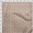 thumbnail image 4 of oneOone Silk Tabby Light Brown Fabric Asian Contemporary Paisley Sewing Fabric By The Yard Printed Diy Clothing Sewing Supplies 42 Inch Wide, 4 of 4