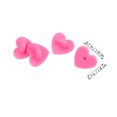 thumbnail image 4 of MasteelfCA 100 Pcs Rubber Pin Backs Heart Brooch Buckle Brooch DIY Accessory, 4 of 9