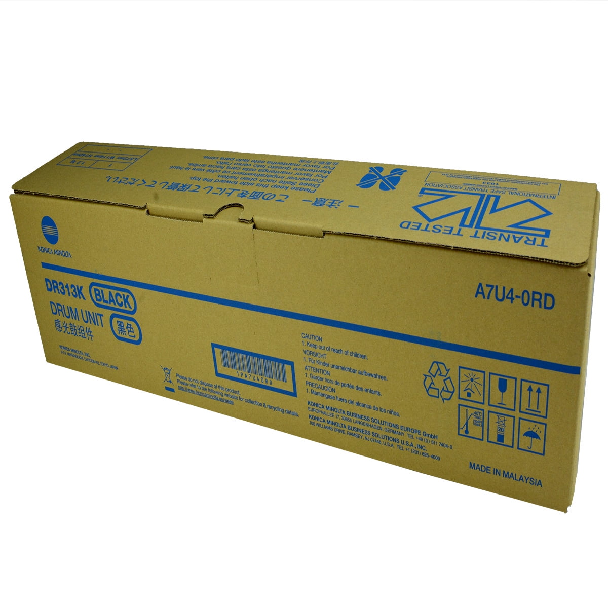 OEM Konica Minolta DR313K (A7U40RD) DRUM UNIT, BLACK, 120K YIELD