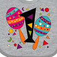 thumbnail image 4 of Inktastic First Birthday Cinco De Mayo- Maracas Boys or Girls Baby Bib, 4 of 4