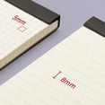 thumbnail image 4 of Work Grid Notebook Learning Notepad Notebook Stationery Grid Paper Grid Page Notebook Large Graph Ruled Paper Notebook, 4 of 9