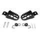 thumbnail image 1 of 2pcs Motorcycle Foot Pegs Pedals Rest Footrest for Yamaha PW50 PW80 TW200, 1 of 3