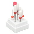thumbnail image 3 of Juego de soporte para brocas de manicura, 7 agujeros para pulir uñas, caja para cabezal de pulir uñas, caja de soporte para cabezal de pulir uñas, artesanía excepcional, 3 of 8